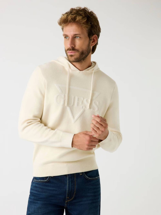 Guess pánsky krémový sveter