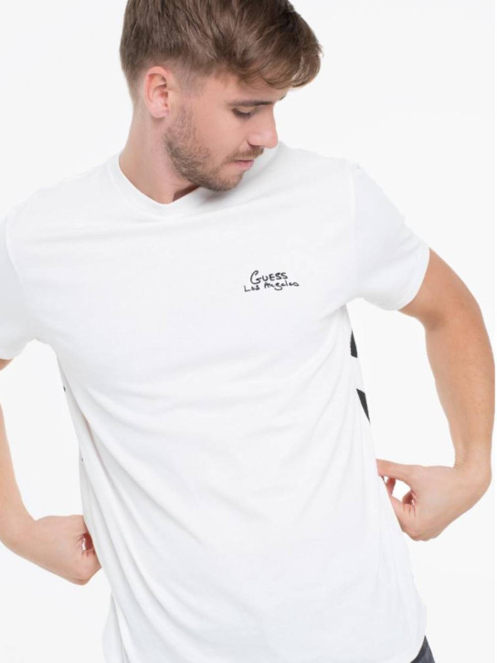 Guess pánske biele tričko