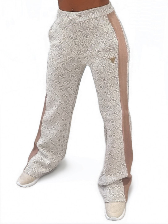 Guess dámske béžové teplákové nohavice