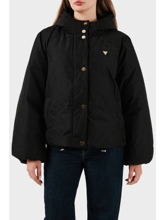 Guess dámska čierna zimná bunda