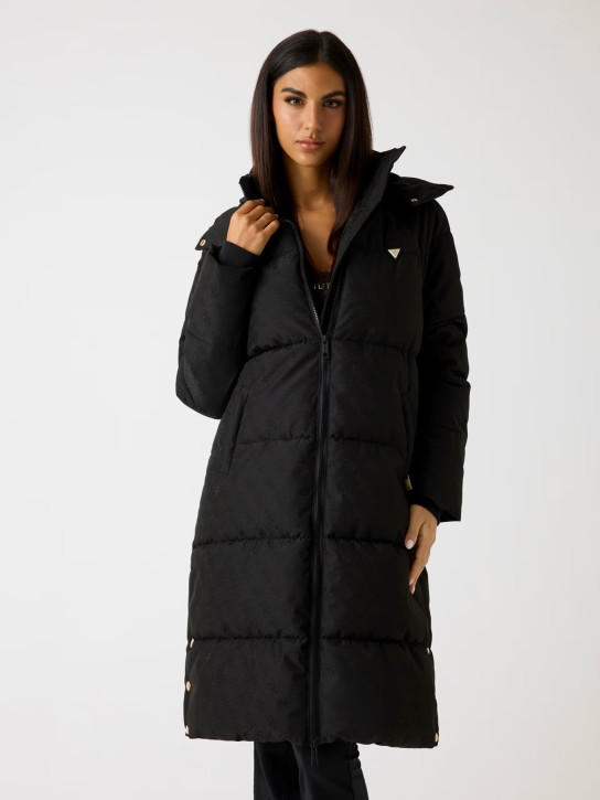 Guess dámska čierna bunda