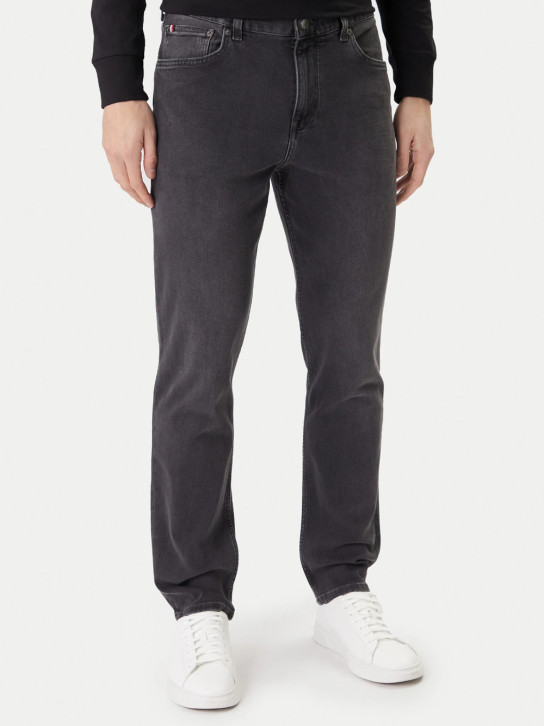 Tommy Hilfiger pánske tmavo šedé džínsy