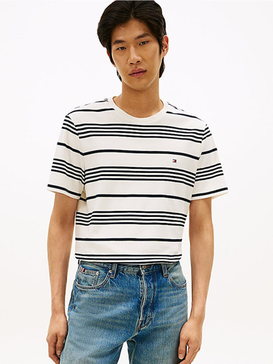 Tommy Hilfiger pánske pruhované tričko