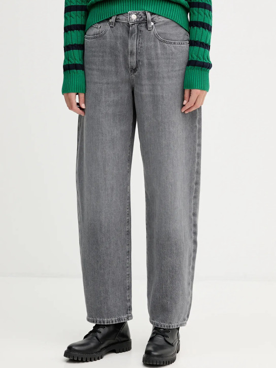 Tommy Hilfiger dámske šedé džínsy