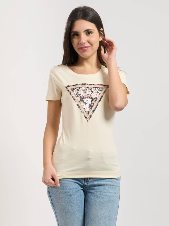 Guess dámske béžové tričko