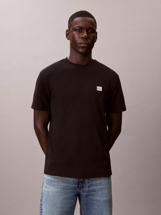 Calvin Klein pánske čierne tričko