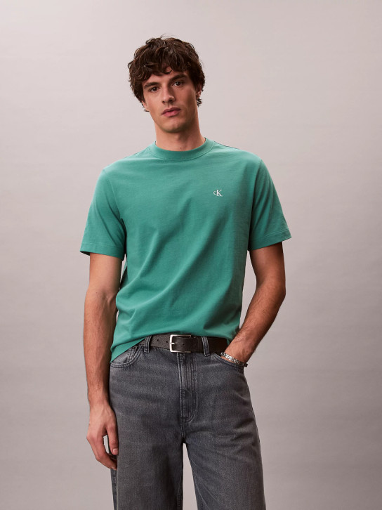 Calvin Klein pánske zelené tričko