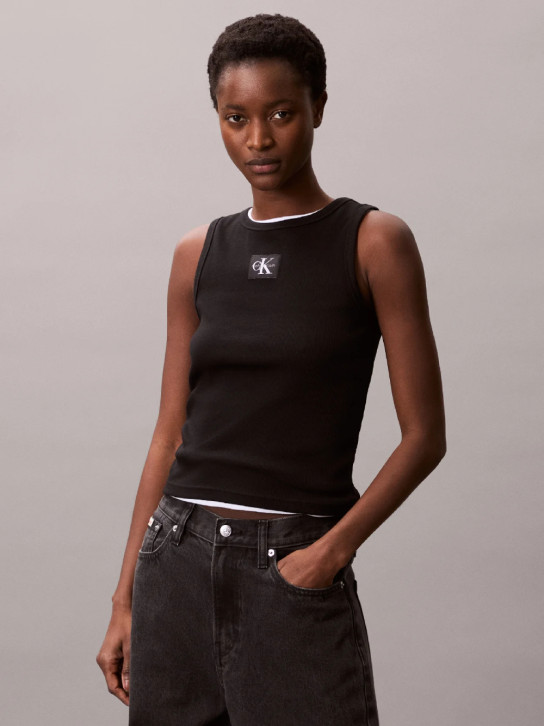 Calvin Klein dámske čierne tielko