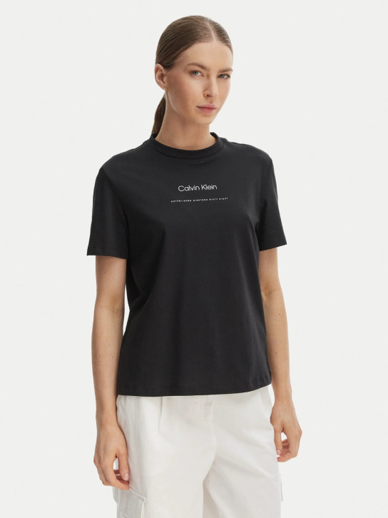 Calvin Klein dámske čierne tričko