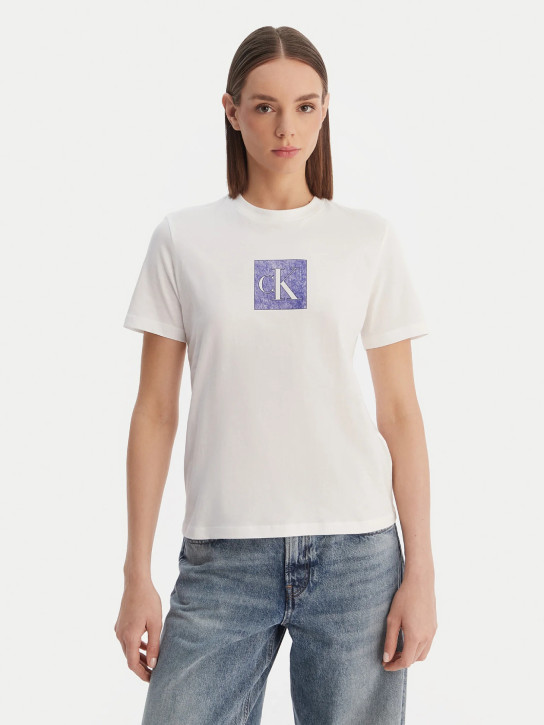 Calvin Klein dámske biele tričko