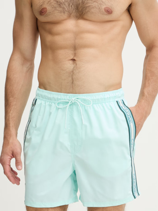 Calvin Klein pánske tyrkysové plavky