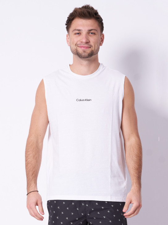 Calvin Klein pánsky biely nátelník
