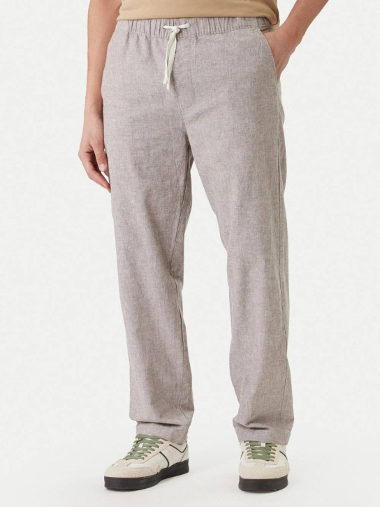 Tommy Jeans pánske hnedé nohavice