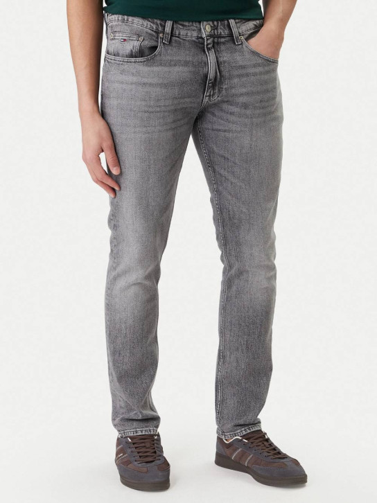 Tommy Jeans pánske šedé džínsy