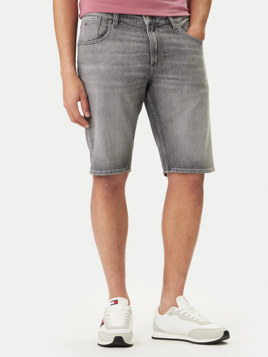 Tommy Jeans pánske šedé šortky