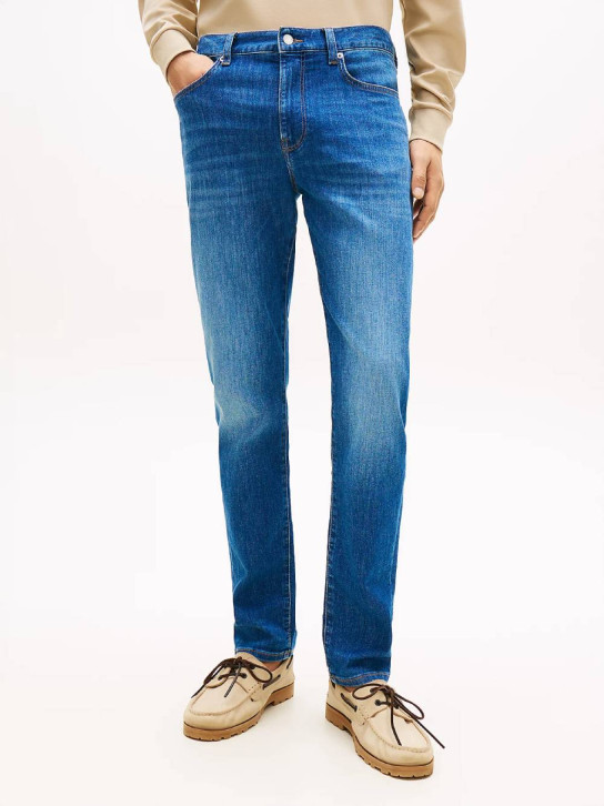 Tommy Hilfiger pánske modré džínsy 