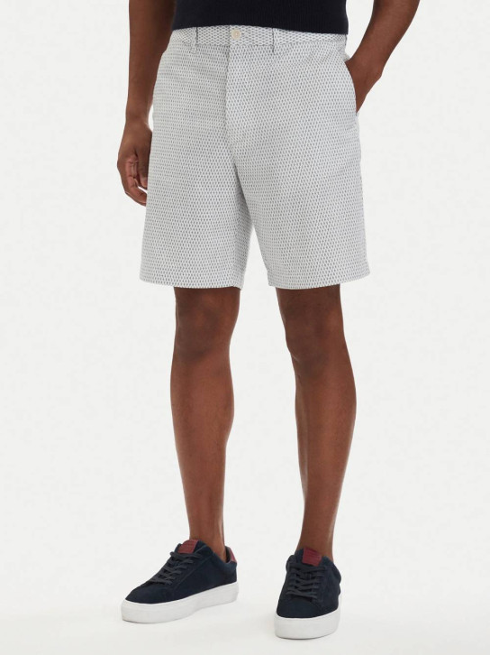 Tommy Hilfiger pánske biele kraťasy