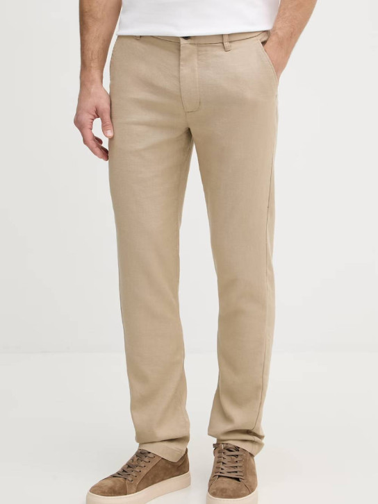 Tommy Hilfiger pánske béžové nohavice 