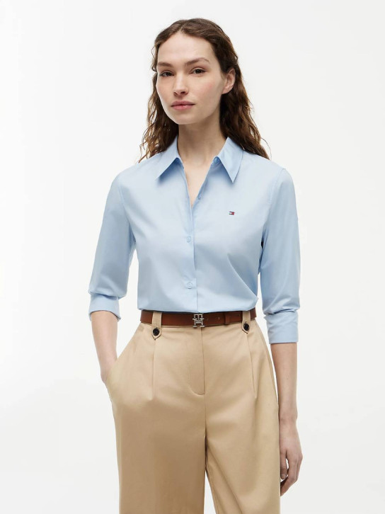 Tommy Hilfiger dámska modrá košeľa