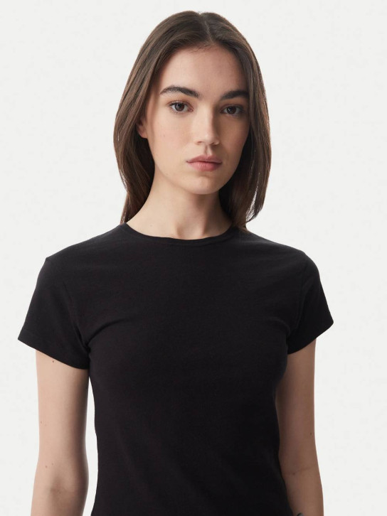 Tommy Hilfiger dámske čierne tričko