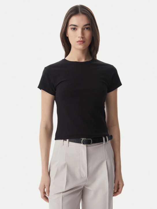 Tommy Hilfiger dámske čierne tričko