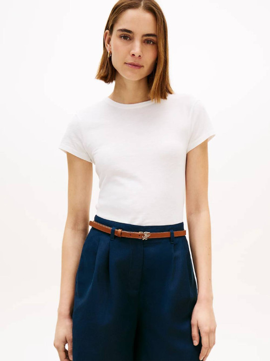 Tommy Hilfiger dámske biele tričko