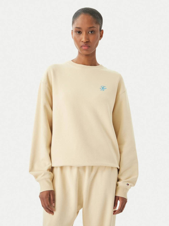 Tommy Hilfiger dámska béžová mikina 