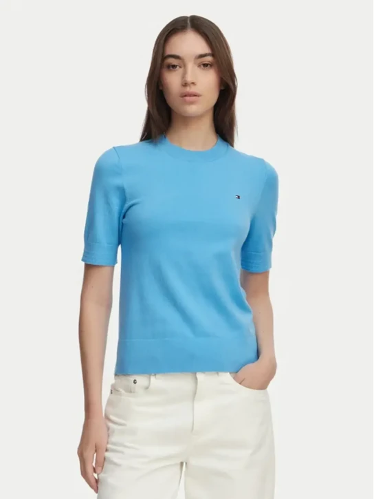 Tommy Hilfiger dámsky modrý svetrík