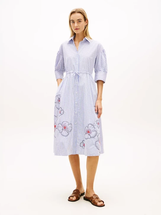 Tommy Hilfiger dámske pruhované šaty