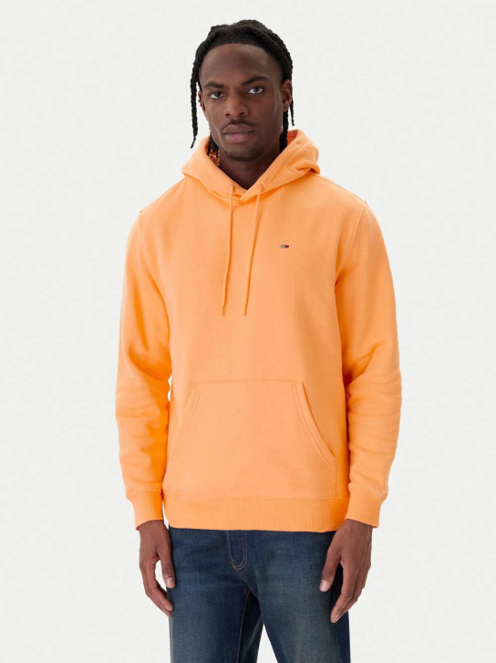 Tommy Jeans pánska oranžová mikina