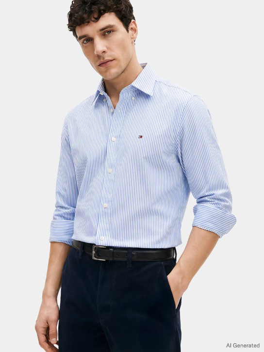 Tommy Hilfiger pánska pruhovaná košeľa