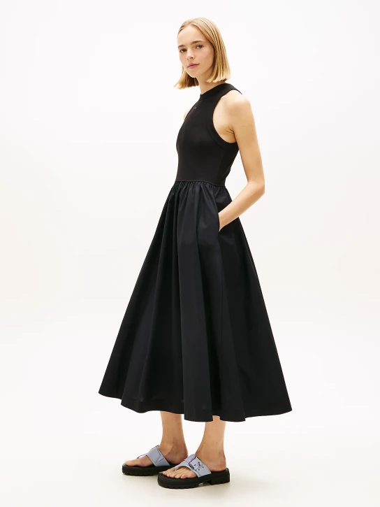 Tommy Jeans dámske čierne šaty