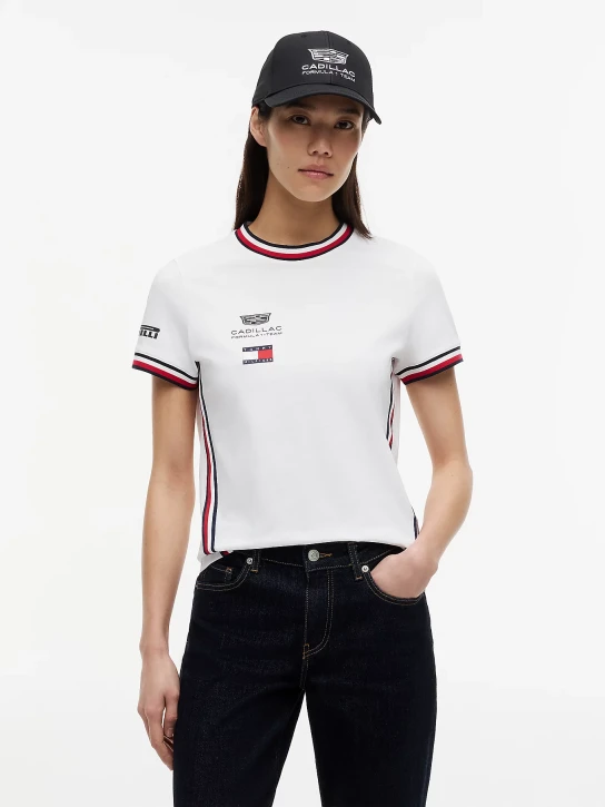 Tommy Hilfiger dámske biele tričko