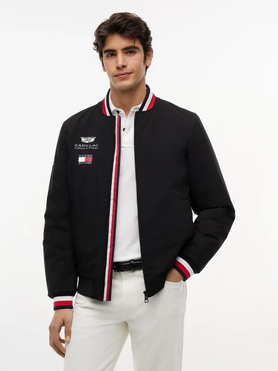 Tommy Hilfiger pánsky čierny bomber