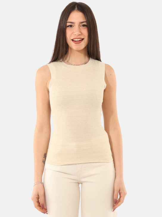 Guess dámske béžové tielko