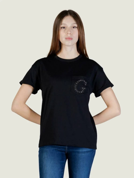 Guess dámske čierne tričko