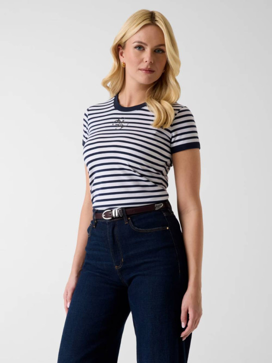 Guess dámske pruhované tričko