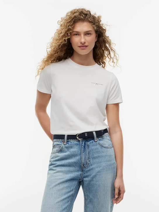 Tommy Hilfiger dámske biele tričko