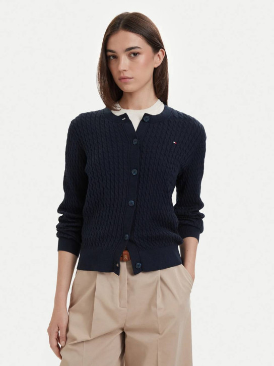 Tommy Hilfiger dámsky modrý sveter