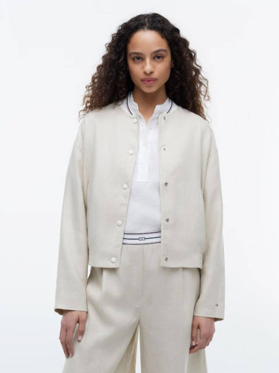 Tommy Hilfiger dámsky ľanový bomber