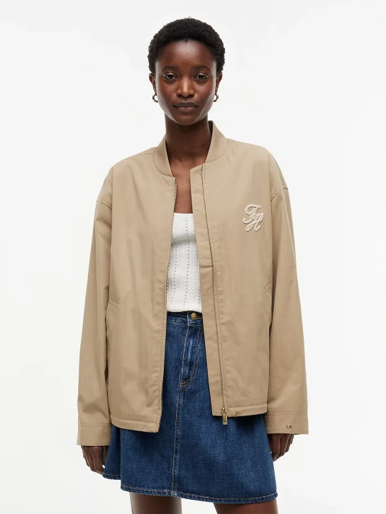 Tommy Hilfiger dámska béžová bunda