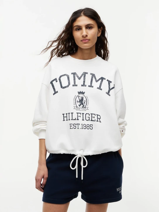 Tommy Hilfiger dámska biela mikina