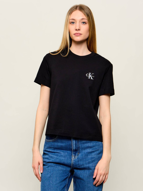 Calvin Klein dámske čierne tričko