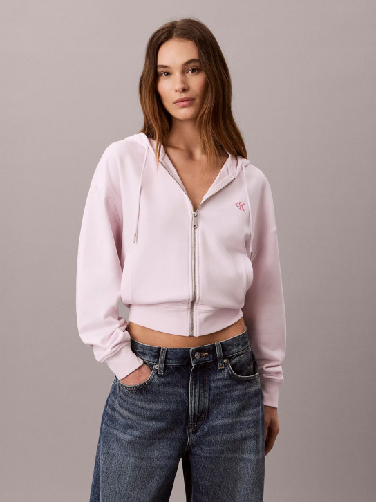 Calvin Klein dámska ružová mikina