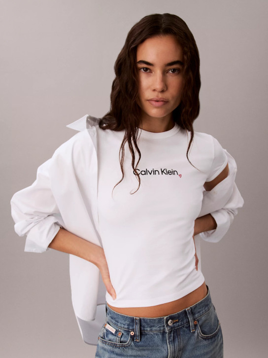 Calvin Klein dámske biele tričko