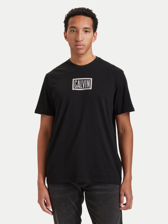 Calvin Klein pánske čierne tričko