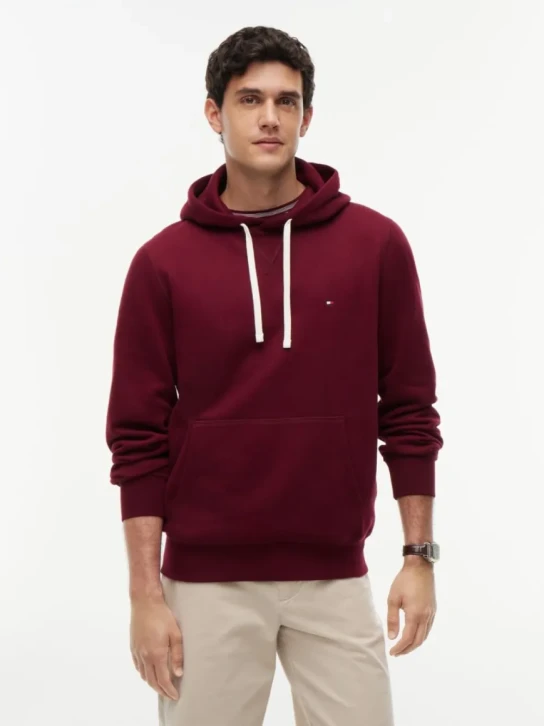 Tommy Hilfiger pánska vínová mikina