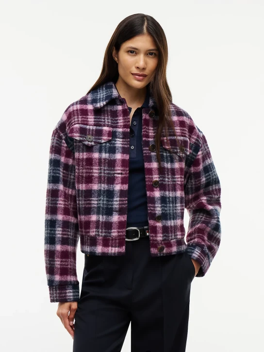 Tommy Jeans dámska ružová bunda