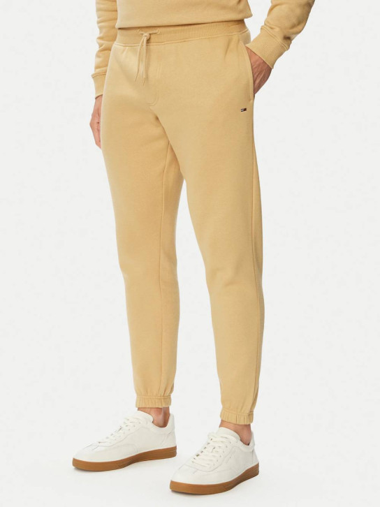 Tommy Jeans pánske béžové tepláky