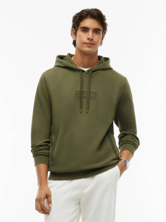 Tommy Hilfiger pánska khaki mikina